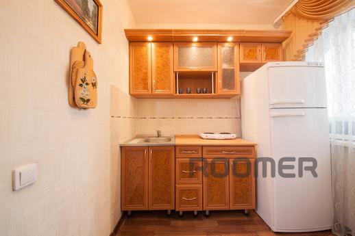 1 bedroom apartment in the center, Krasnoyarsk - apartment by the day