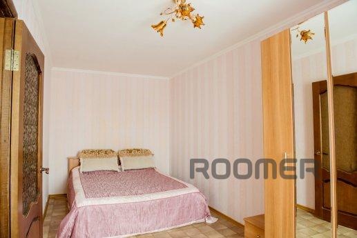 The apartment is located on avenue. N. Abdirova. Spacious, w