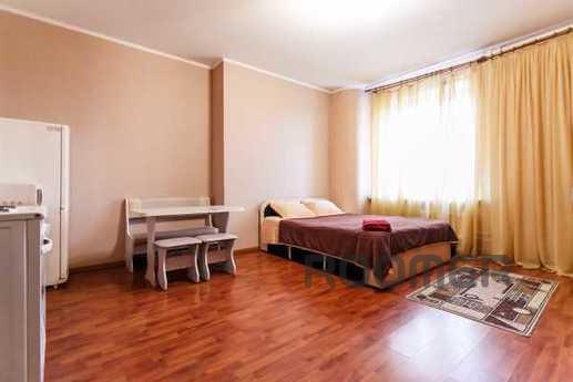 Daily rent a comfortable 1-bedroom apartment. There are: Cab