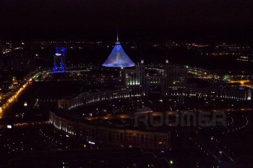 2-bedroom 39 floor, Astana - apartment by the day