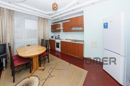 Luxury apartment in a luxury LCD Nursaya, Астана - квартира подобово