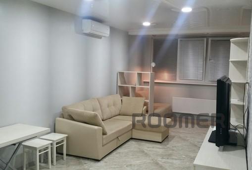 Cozy one-room studio apartment. There are, for a comfortable