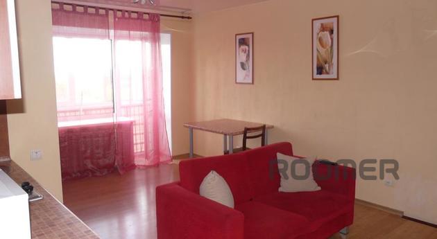 The apartment is designed in the Central district of Kemerov