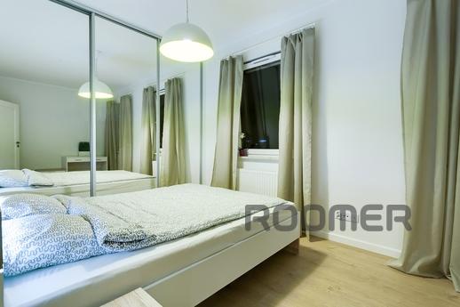 The apartment is spacious and comfortable, newly equipped, l