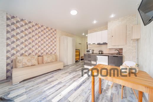 A cozy studio with a fresh renovation in a new clean house, 