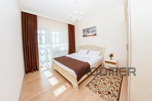 New and spacious 2-bedroom apartment, Astana - apartment by the day