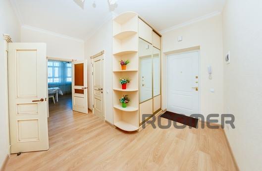 New and spacious 2-bedroom apartment, Astana - apartment by the day