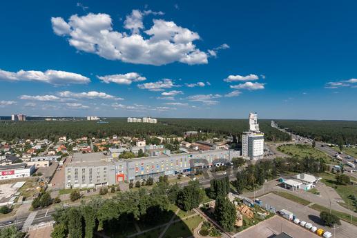 Сучасна студія з чудовим краєвидом., Киев - квартира посуточно