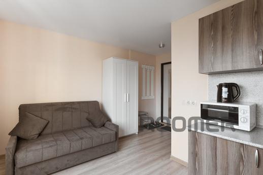 A cozy studio in the new Apart-house of the residential comp