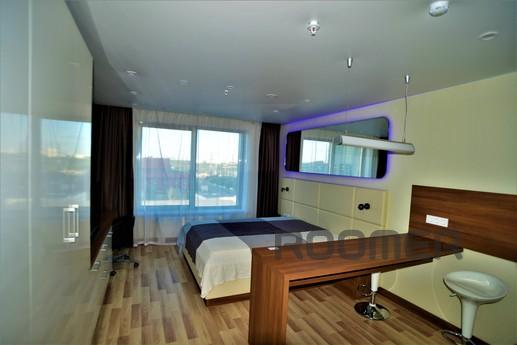 A spacious studio in the Red Whale Tower, Митищі - квартира подобово