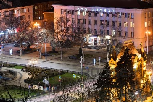 View of the main street of the city, Краснодар - квартира подобово