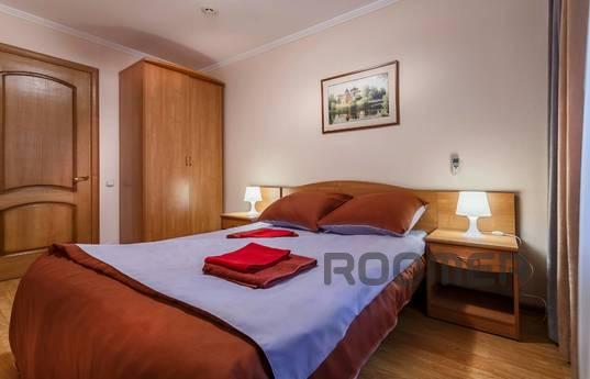 Двухкомнатные апартаменты Делюкс Волга расположены в историч