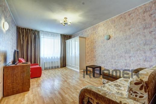 The apartment is large, bright, warm with a large balcony, a