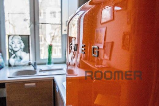 Спокойный комфорт на Новослободской -спальня, гостиная и кух