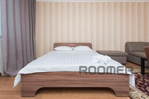 Comfortable apartment in a developed are, Алмати - квартира подобово