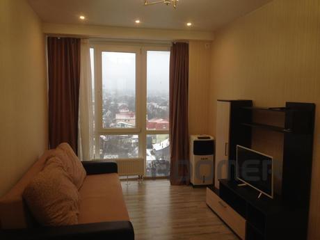 Daily cozy 1-bedroom luxury apartment in Simferopol, in the 