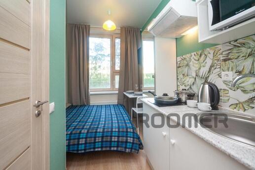 Cozy studio on Bachurinskaya 7k1, Москва - квартира подобово