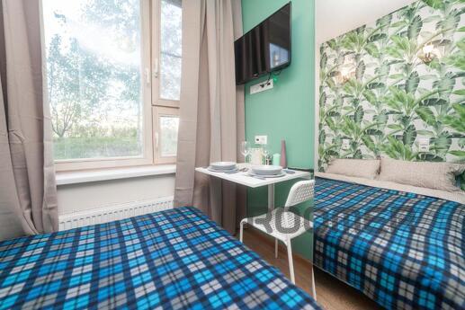 Cozy studio on Bachurinskaya 7k1, Москва - квартира подобово