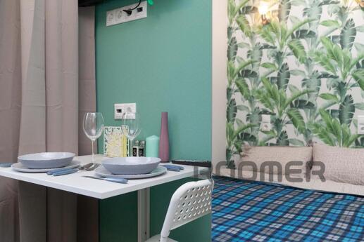 Cozy studio on Bachurinskaya 7k1, Москва - квартира подобово