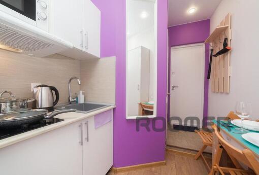 Уютная студия на Бачуринской 7к1, Москва - квартира посуточно