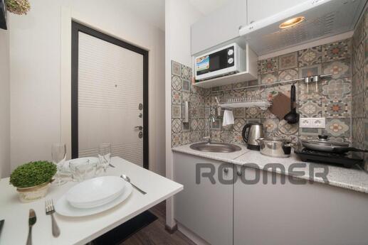 Cozy studio on Bachurinskaya 7k2, Москва - квартира подобово