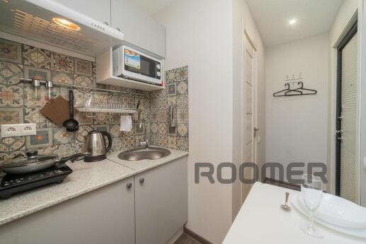 Cozy studio on Bachurinskaya, Москва - квартира подобово