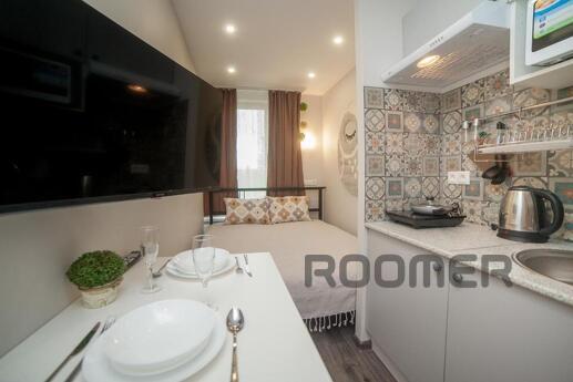 Cozy studio on Bachurinskaya, Москва - квартира подобово