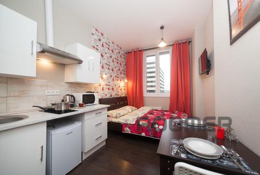 Современная студия на Вороницына, Химки - квартира посуточно