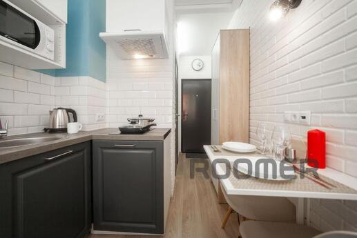 Cozy studio in residential complex Vlyublino, Moscow - apartment by the day