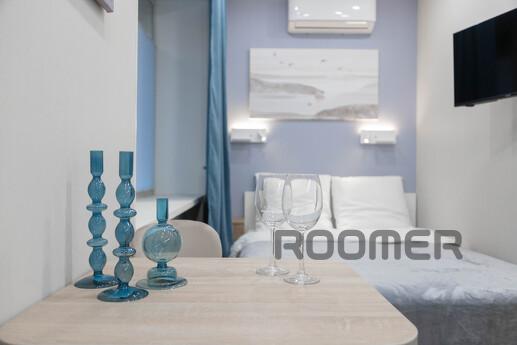 Cozy studio on Voykovskaya, Москва - квартира подобово