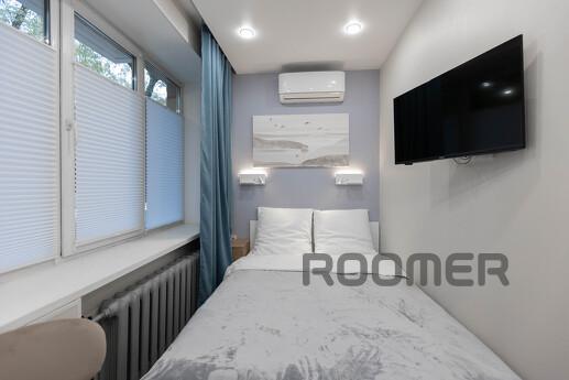 A cozy studio apartment is for rent in the north of Moscow, 
