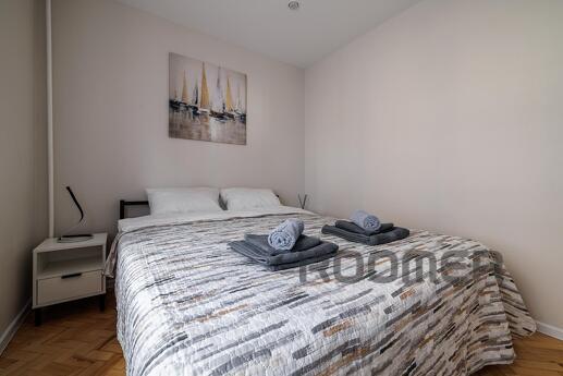 A cozy two-room apartment in the Presnensky district is for 