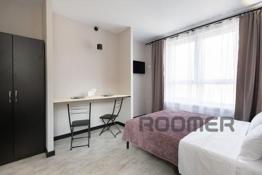 Cozy studio in Mytishchi, Митищі - квартира подобово
