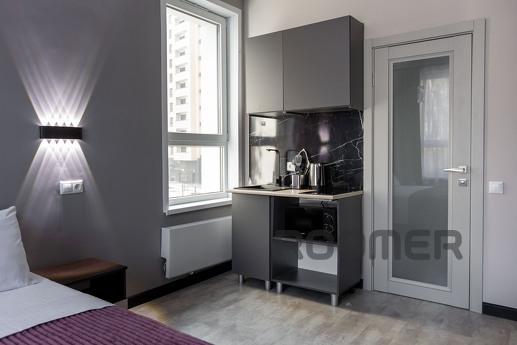 Cozy studio in Mytishchi, Митищі - квартира подобово