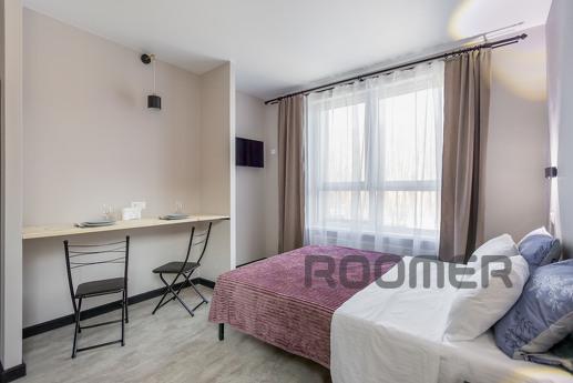 Cozy studio in Mytishchi, Митищі - квартира подобово