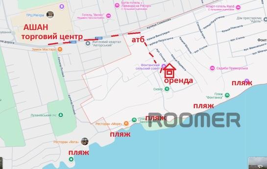 Одеса, Море, с.Фонтанка, номера, Ашан, Фонтанка - квартира подобово