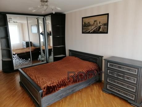 The apartment is located almost in the city center. Near the