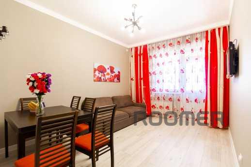 Great apartment in the center of the lef, Astana - apartment by the day