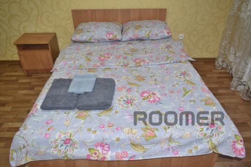cozy 2 room square on A. Baimukanova 118, Кокшетау - квартира подобово