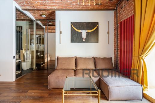 Loft style studio hth24 apartments, Saint Petersburg - apartment by the day