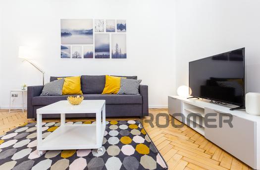 hth24 apart. Parking, near metro, Saint Petersburg - apartment by the day