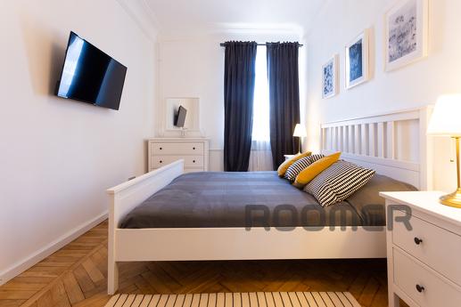 hth24 apart. Parking, near metro, Saint Petersburg - apartment by the day