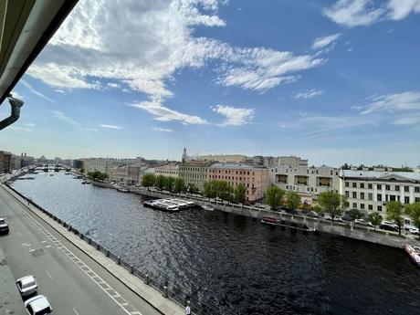 Apartment overlooking the Fontanka River, Saint Petersburg - apartment by the day