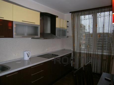 The apartment has a modern interior, new furniture The apart