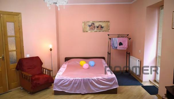 The apartment is located near the railway station, 5 minutes