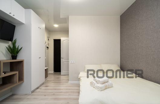 Bright 1-room studio 3 min. from metro Y, Kharkiv - apartment by the day
