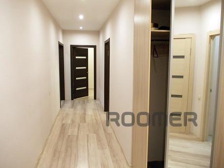 Spacious 3-room apartment in a new building in the center of