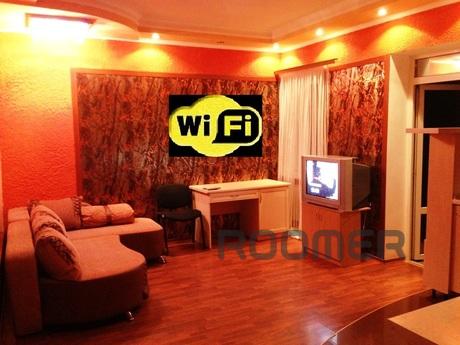 Daily rent 2komn. Apartment for five berths in the center of