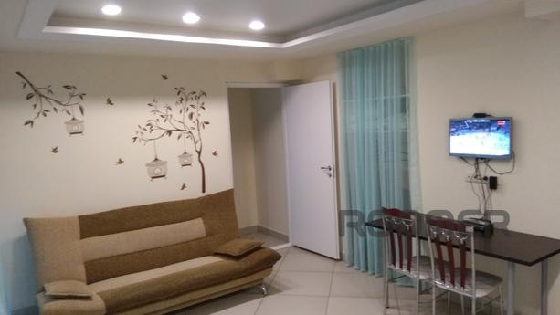 2-room studio apartment near Crocus Expo and Strogino metro 