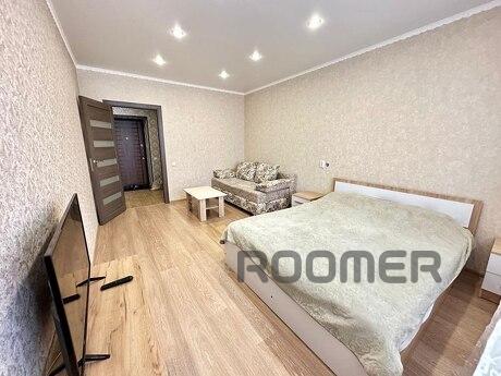 A luxurious one-room apartment for rent on Mira Street, in a